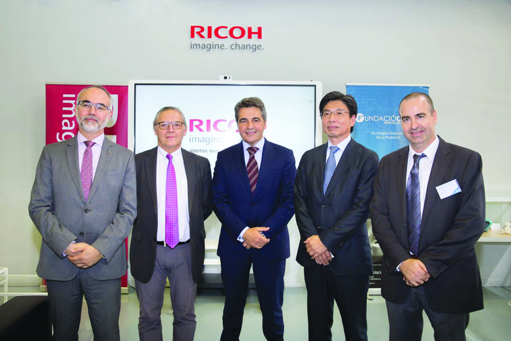 Ricoh España y el CIM de la UPC inauguran un centro de impresión 3D